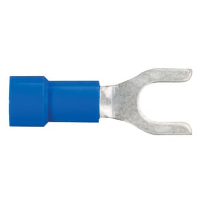 Curt Spade Terminals (16-14 Wire Gauge, #10 Stud Size, 100-Pack) - 59621