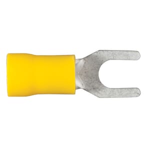 Curt Spade Terminals (12-10 Wire Gauge, #10 Stud Size, 100-Pack) - 59631