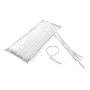 Curt 7-1/4" Plastic Zip Wire Ties (100-Pack) - 59728