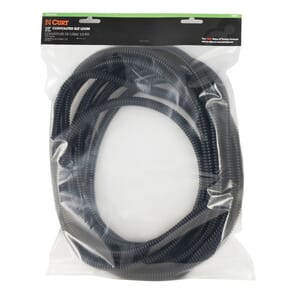 Curt 1/2" x 25' Convoluted Slit Loom Tubing (Packaged) - 59827