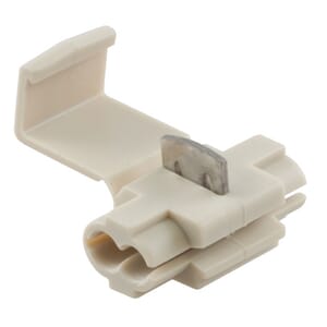 Curt Snap Lock Double-Run Tap Connectors (18-14 Wire Gauge, 100-Pack) - 59906