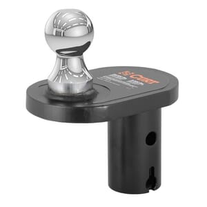 Curt Double Lock 2-5/16" Offset Gooseneck Ball (4" Rearward Offset) - 60602