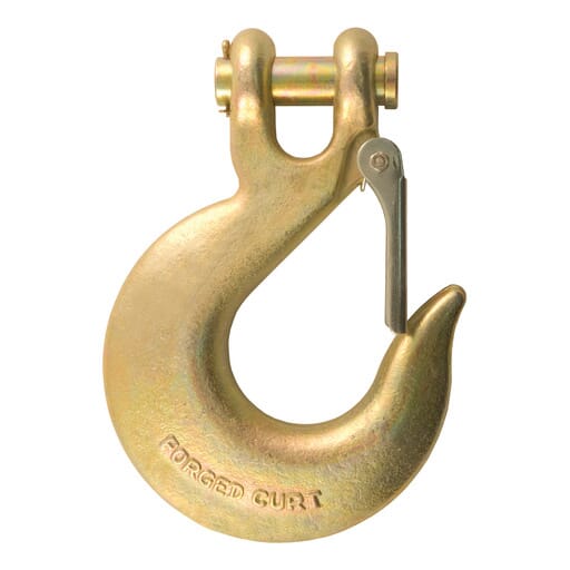 Curt 5/8" Safety Latch Clevis Hook (65,000 lbs, 3/4" Pin) - 81920
