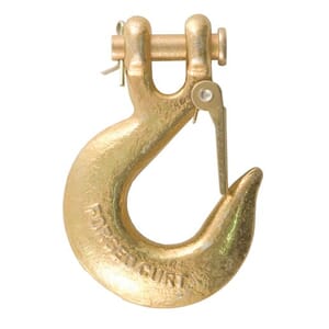 Curt 3/8" Safety Latch Clevis Hook (24,000 lbs, 7/16" Pin) - 81960