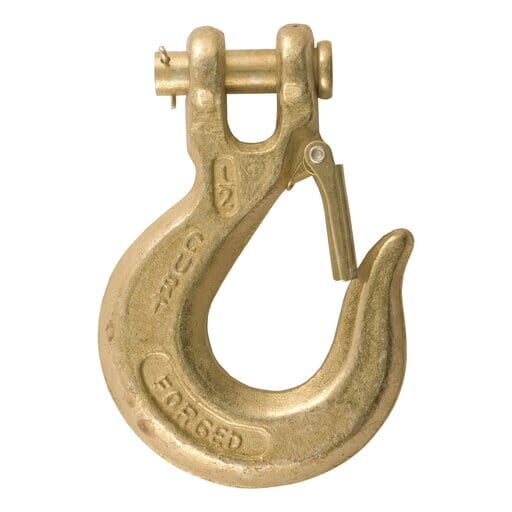 Curt 1/2" Safety Latch Clevis Hook 48,000 lbs, 5/8" Pin) - 81980