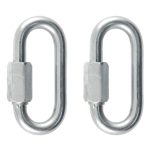 Curt 5/16" Quick Links (1,760-lb. Working Load Limit, 2-Pack) - 82903