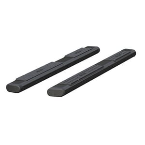 Aries 6" x 75" Black Aluminum Oval Side Bars (No Brackets) - B2875