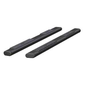 Aries 6" x 91" Black Aluminum Oval Side Bars (No Brackets) - B2891