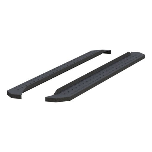 Aries RidgeStep 6-1/2" x 91" Black Steel Running Boards (No Brackets) - C2891