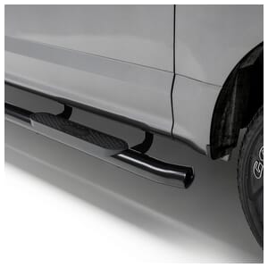Aries 4" Black Steel Oval Side Bars, Select Nissan Titan, XD - S229042